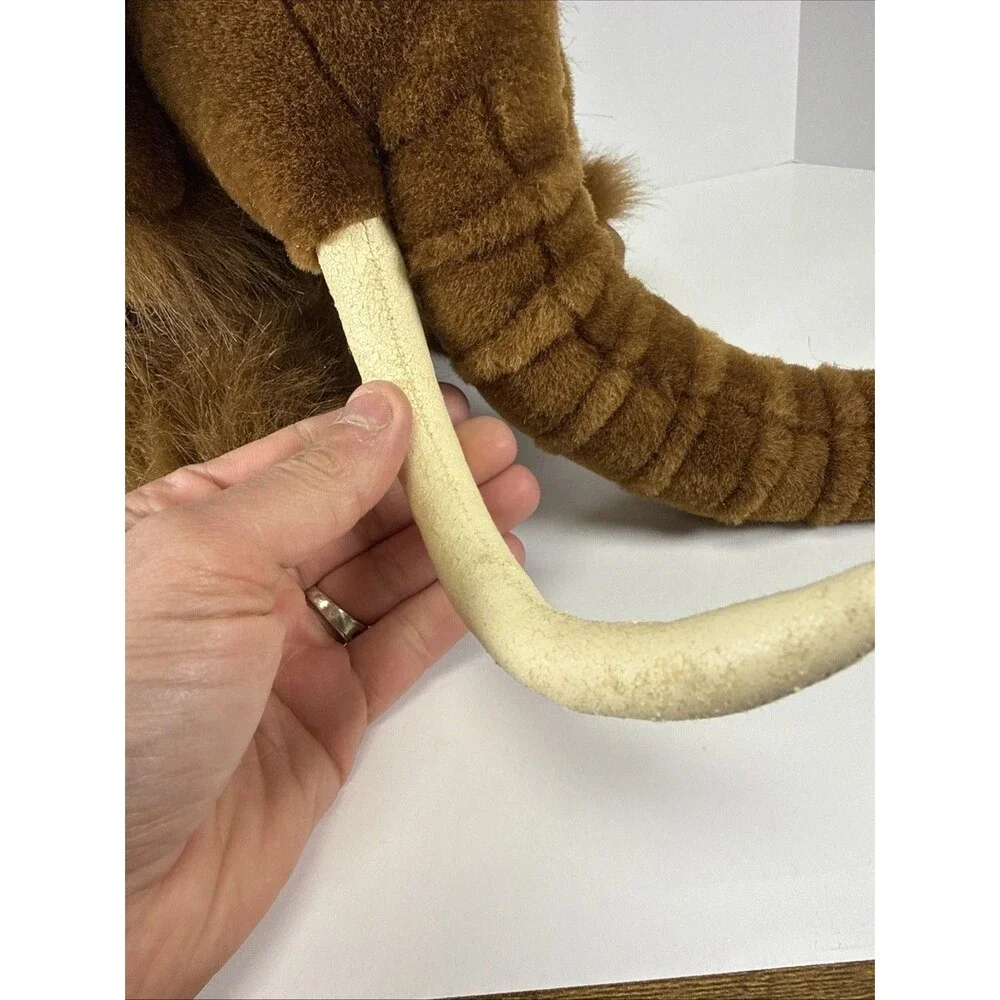 Vintage Cascade Toy Woolly Mammoth Puppet Plush